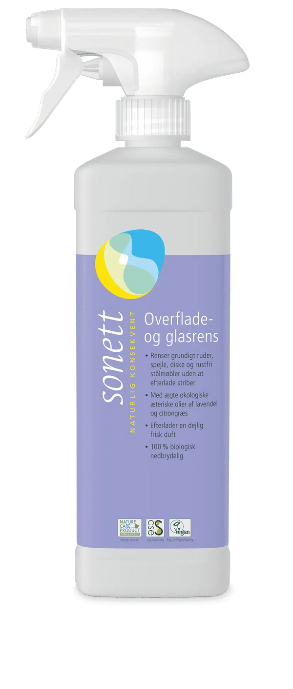 Glas & Overfladerens - 500ML - Sonett