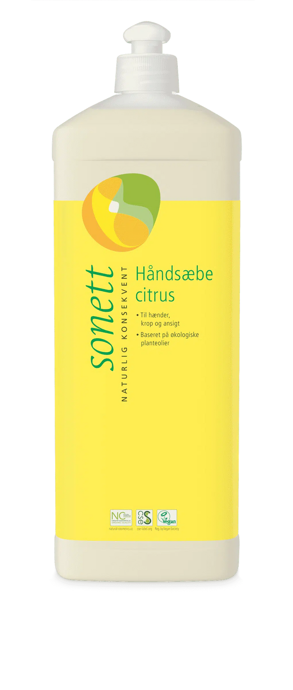 Håndsæbe Citrus - 1L - Sonett