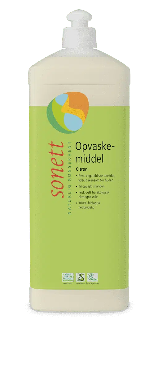 Opvaskemiddel Citron - 1L - Sonett