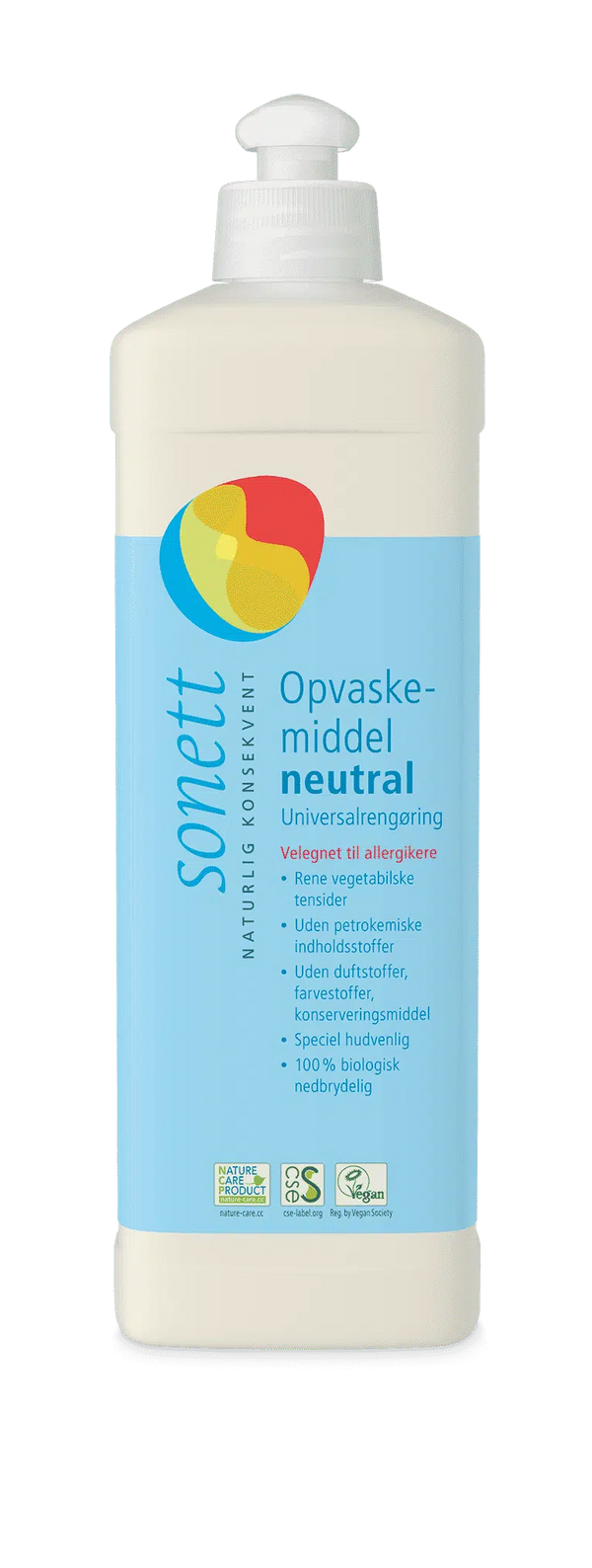 Opvaskemiddel Neutral - 500ML - Sonett