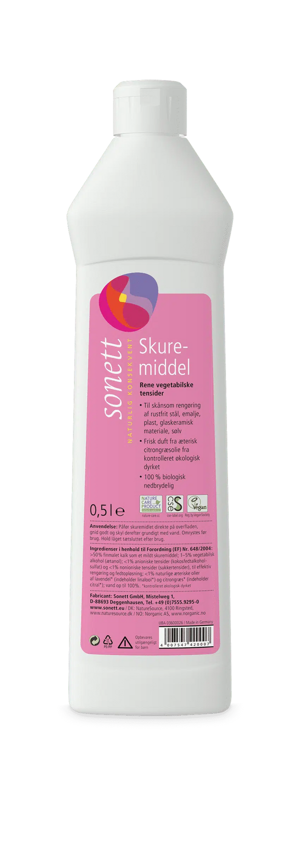 Skurecreme - 500ML - Sonett
