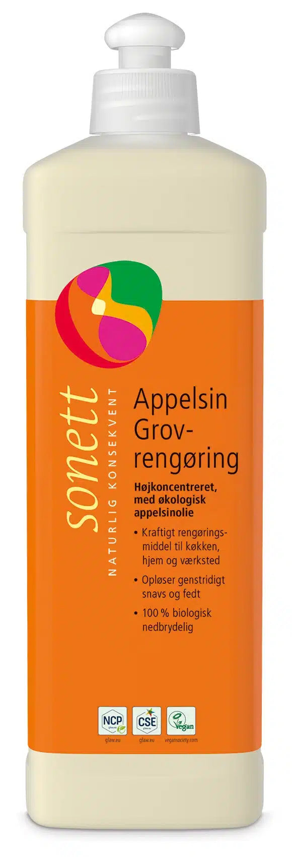 Grovrengøring Appelsin - 500ML - Sonett