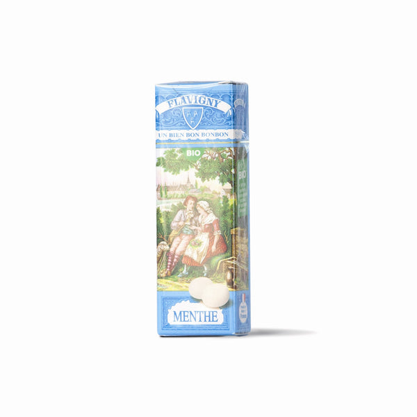 Økologiske Franske Pastiller Anis & Mynte - 18G - Les Anis de Flavigny