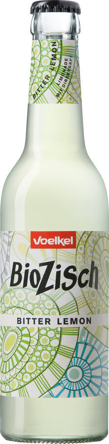 Økologisk Sodavand Bio-Zisch Bitter Lemon - 330ML - Voelkel