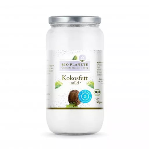 Økologisk Ekstra Jomfru Kokosolie Mild - 950ML - BioPlanète