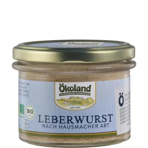 Økologisk Gourmet Leverpostej - Langtidsholdbar - 160G - Ökoland