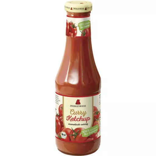 Økologisk Karry Ketchup - 500ML - Zwergenwiese Streich