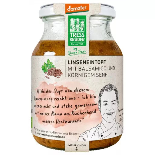 Biodynamisk Linsegryde Balsamico & Sennep - 450ML - KüchenBrüder