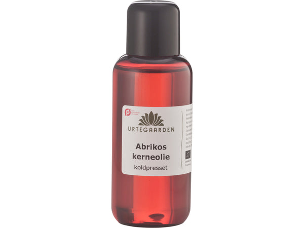 Økologisk Abrikoskerneolie - 100ML - URTEGAARDEN