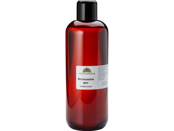 Økologisk Ricinusolie - 500ML - URTEGAARDEN