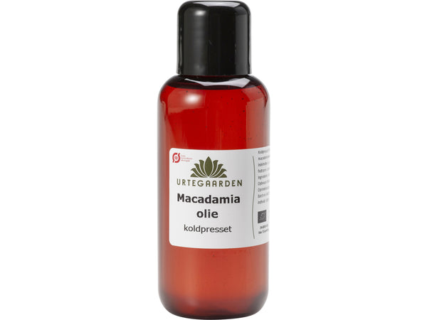 Økologisk Macadamiaolie - 100ML - URTEGAARDEN