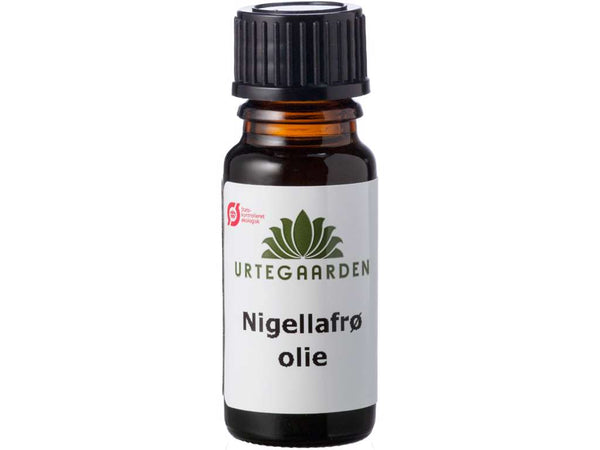 Økologisk Nigellafrøolie - 10ML - URTEGAARDEN