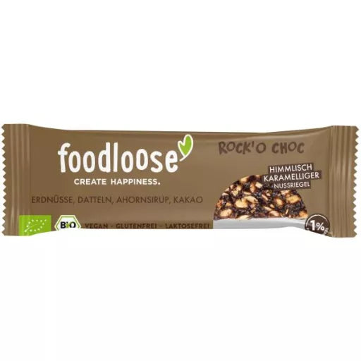 Økologisk Müsli Bar Rock O Choc - 35G - FoodLoose