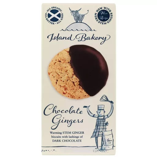 Økologiske Chocolate Gingers - 133G - Island Bakery