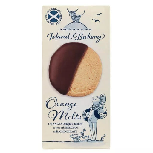 Økologiske Orange Melts - 133G - Island Bakery