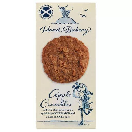 Økologiske Apple Crumble Cookies - 125G - Island Bakery