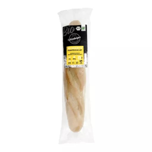 Økologisk Fransk Baguette - 250G - Herzberger Bäckerei