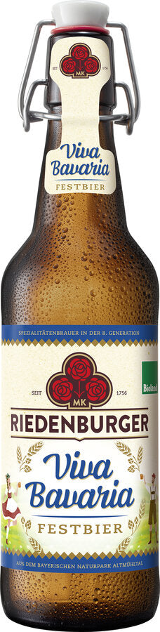 Økologisk Viva Bavaria Oktoberfest Øl - 500ML - Riedenburger Brauhaus