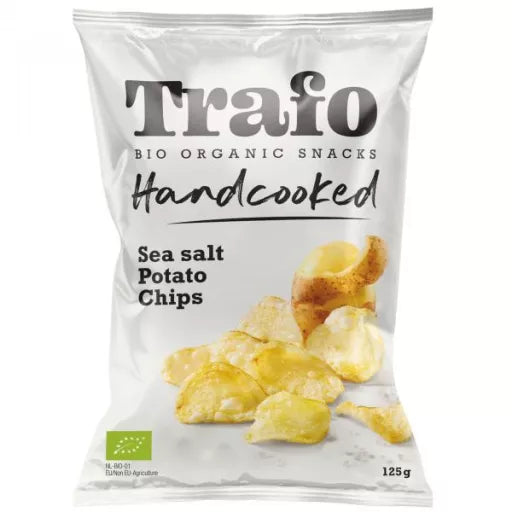 Økologiske Kartoffelchips Salt - 125G - Trafo