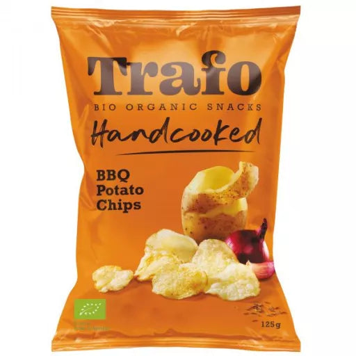 Økologiske Kartoffelchips Barbeque - 125G - Trafo