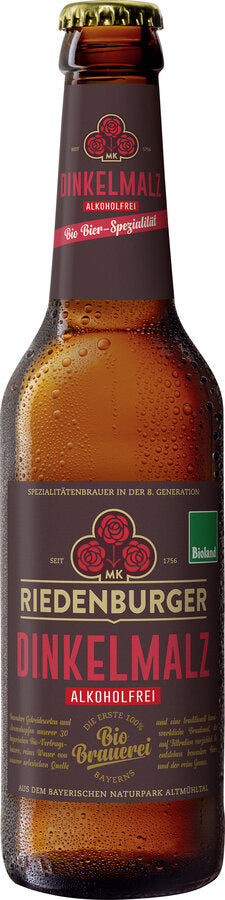 Økologisk Alkoholfri Spelt Maltøl - 330ML - Riedenburger Brauhaus
