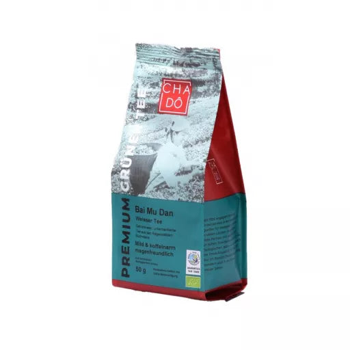 Økologisk Bai Mu Dan Hvid Te - 50G - CHA DO