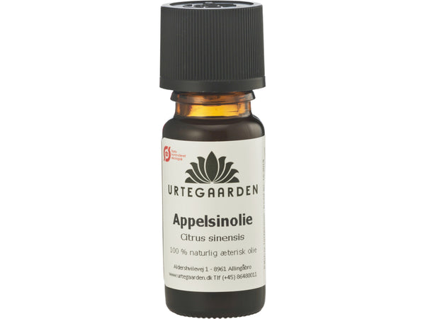 Økologisk Appelsinolie Æterisk Olie - 10ML - URTEGAARDEN