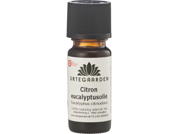 Økologisk Citroneucalyptusolie Æterisk Olie - 10ML - URTEGAARDEN