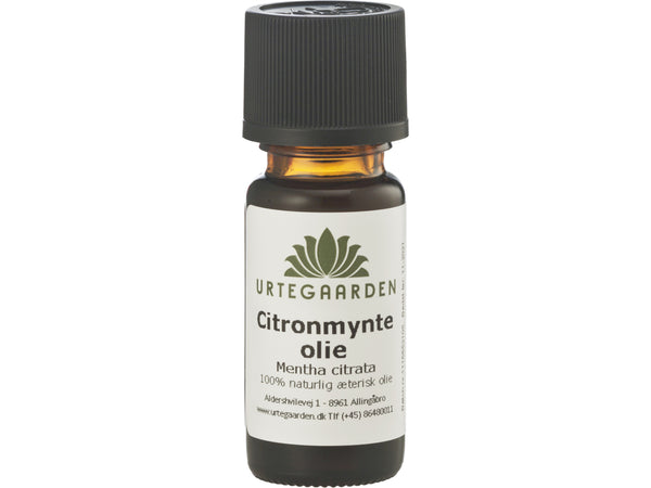 Citronmynteolie Æterisk Olie - 10ML - URTEGAARDEN