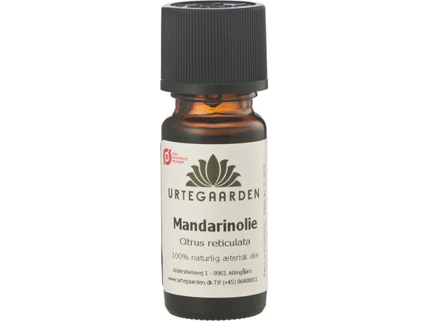 Økologisk Mandarinolie Æterisk Olie - 10ML - URTEGAARDEN