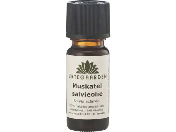 Muskatsalvieolie Æterisk Olie - 10ML - URTEGAARDEN