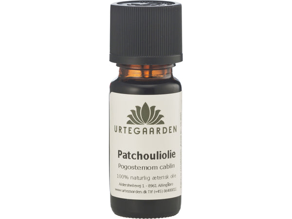 Patchouliolie Æterisk Olie - 10ML - URTEGAARDEN