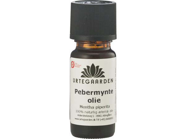 Økologisk Pebermynteolie Æterisk Olie - 30ML - URTEGAARDEN