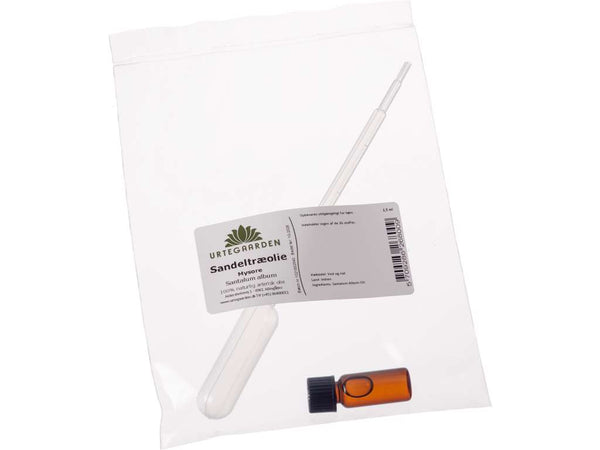 Sandeltræolie Mysore Æterisk Olie - 1,5ML - URTEGAARDEN