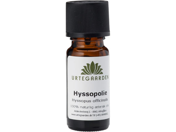 Hyssopolie Æterisk Olie - 10ML - URTEGAARDEN