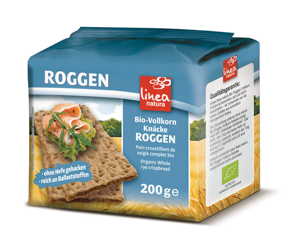 Økologiske Rug Knækbrød - 200G - Linea Natura