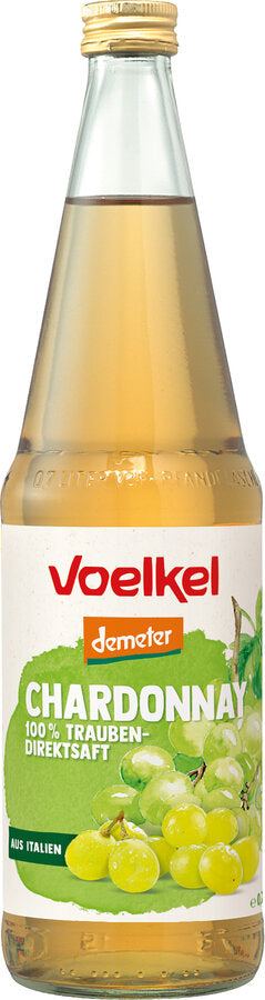 Biodynamisk Chardonnay Druesaft - 700ML - Voelkel