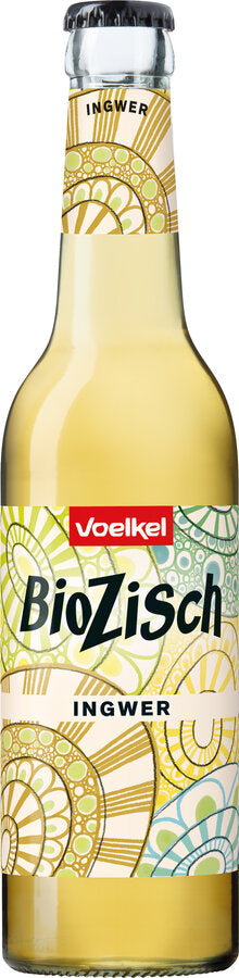Økologisk Sodavand Bio-Zisch Ingefær - 330ML - Voelkel