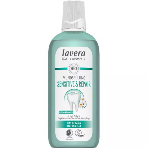 Mundskyl - Sensitive & Repair - 400ML - Lavera Naturkosmetik