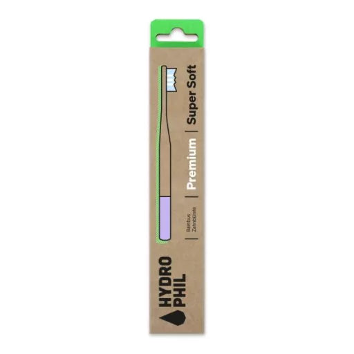 Bambus Tandbørste Premium Super Soft - 1 Stk - Hydrophil