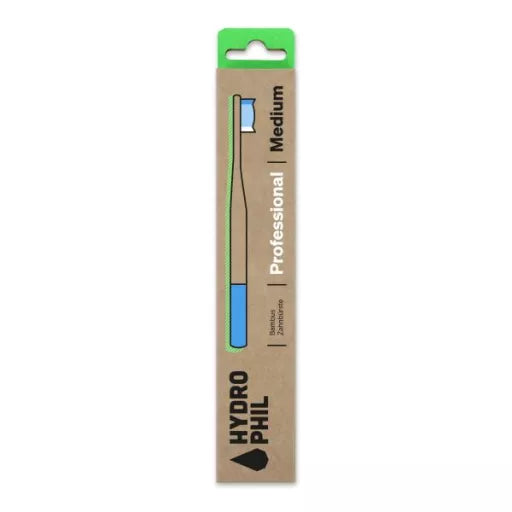 Bambus Tandbørste Professional Medium - 1 Stk - Hydrophil