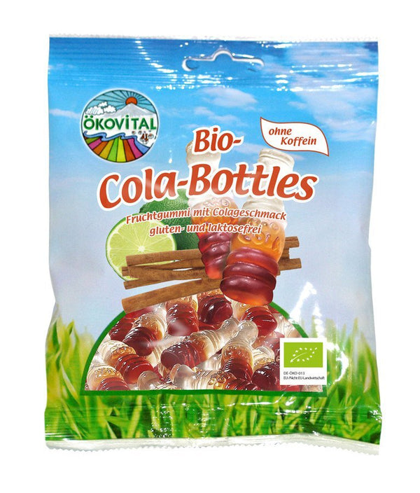 Økologiske Colaflasker - 80G - Ökovital