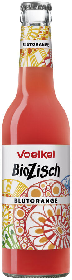 Økologisk Sodavand Bio-Zisch Blodappelsin - 330ML - Voelkel
