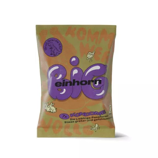 Kondom BIG - 7 Stk - Einhorn