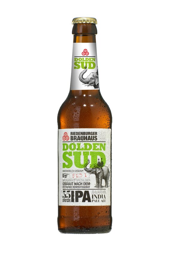 Økologisk IPA Øl - 330ML - Riedenburger Brauhaus