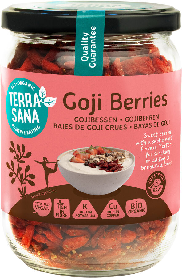Økologiske RAW Gojibær - 200G - Terrasana