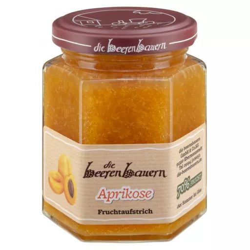 Økologisk Abrikos Marmelade - 200G - die Beerenbauern
