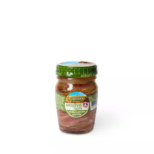 Ansjoser i økologisk Olivenolie - 78G - La Bio Idea