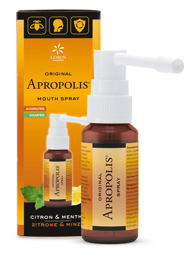 Propolis Halsspray Citron & Mynte – 30ML - Apropolis