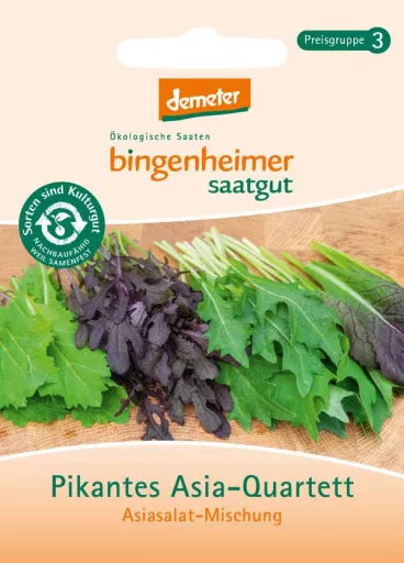 Biodynamisk Asiatisk Salatblanding - Bingenheimer Saatgut